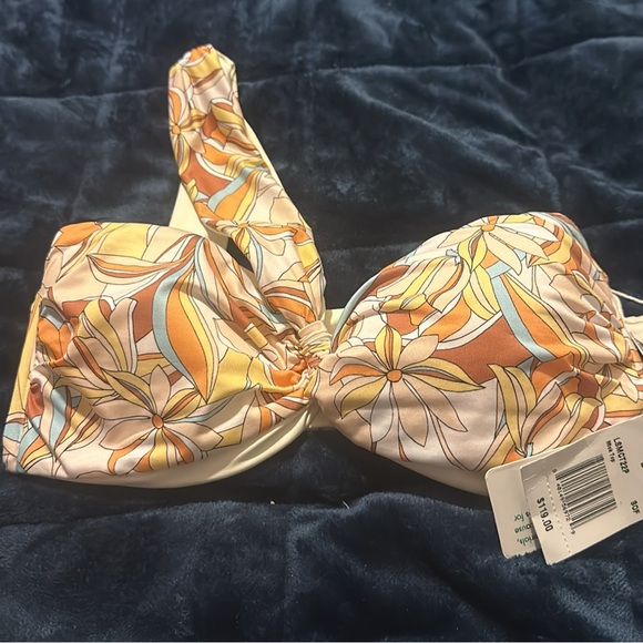 NWT  L*SPACE mick bikini top in soulshine floral - Picture 14 of 15